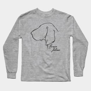 Proud Bracco Italiano profile dog lover Long Sleeve T-Shirt